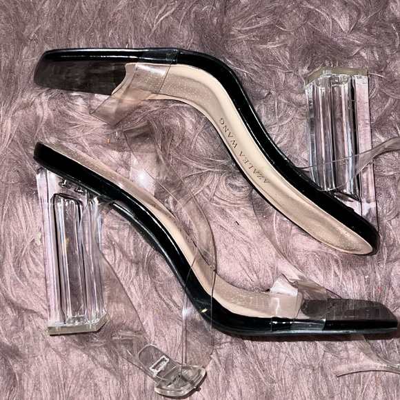 AKIRA Shoes - Clear heels